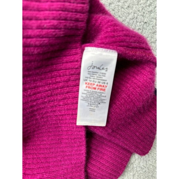 Joules Halton Wool/Cashmere sweater Sz 6 berry - Picture 5 of 12